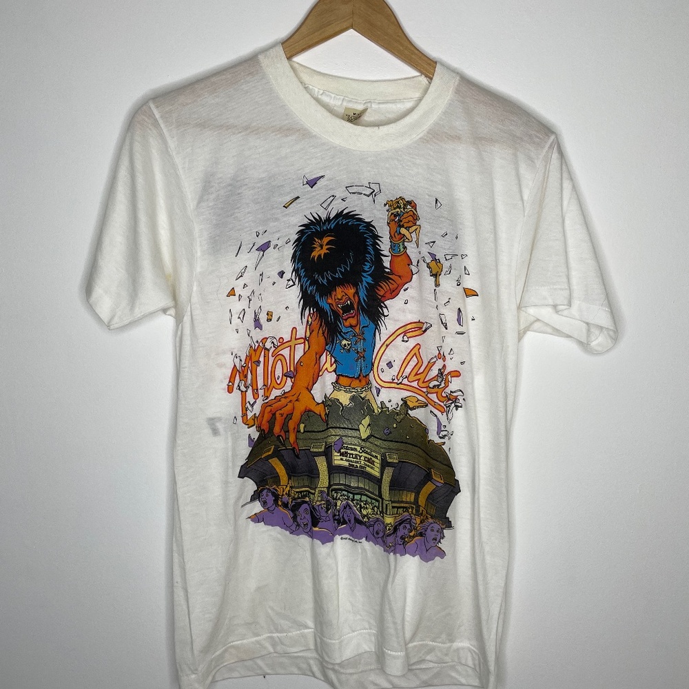 Vintage 1987 Motley Crüe Girls, Girls, Girls Tour Tee